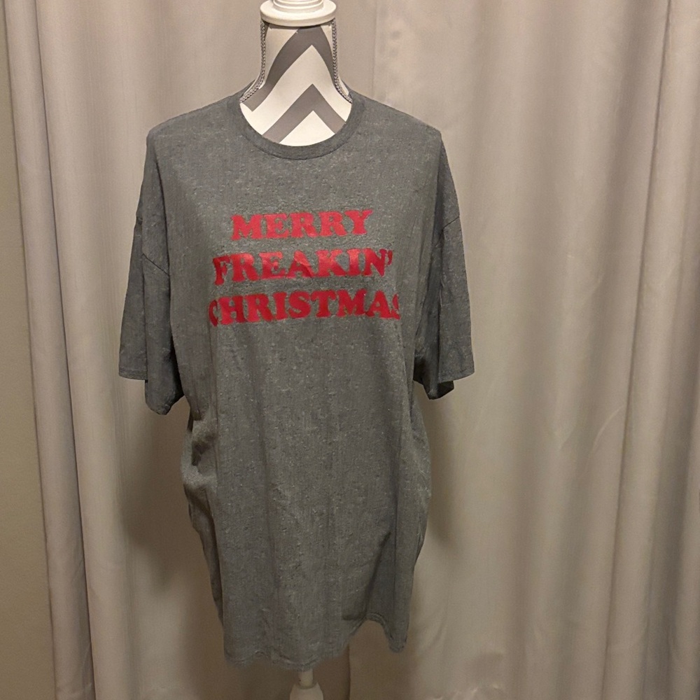 Delta Gray Holiday Graphic Tee